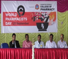 Visit Hon. Mr. Dayanand Ubale, Mr. Vinayak Dalavi, Mr. Anand Rasam, and other Local Pharmacists on the occasion of World Pharmacists Day 