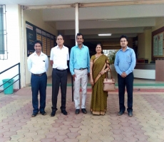 Visit by Hon. DR. H. S. Chandel and Hon. Dr. Amita Argal for our new proposed D. Pharm course 