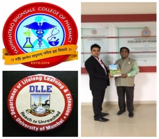A friendly visit by Hon. Dr. Dilip Patil, Director, Dept. of Lifelong Learning and Extension, University of Mumbai 29.02.2020 