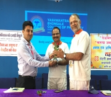 Visit by Mr. Purushottam Pawar and Mr. Bapat, Representative, Organ Donation Federation, Mumbai 9/4/2018 